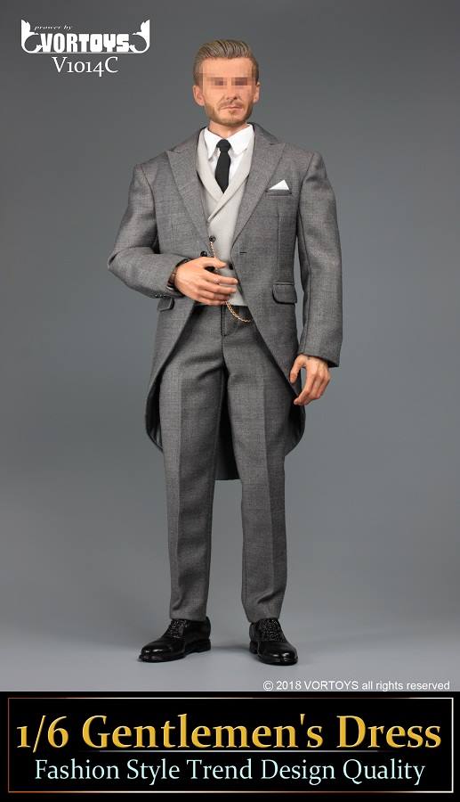 Pedido Traje Gentleman Dress (3 versiones) marca Vortoys V1014 escala 1/6