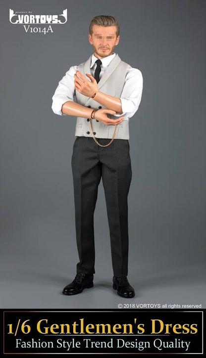 Pedido Traje Gentleman Dress (3 versiones) marca Vortoys V1014 escala 1/6
