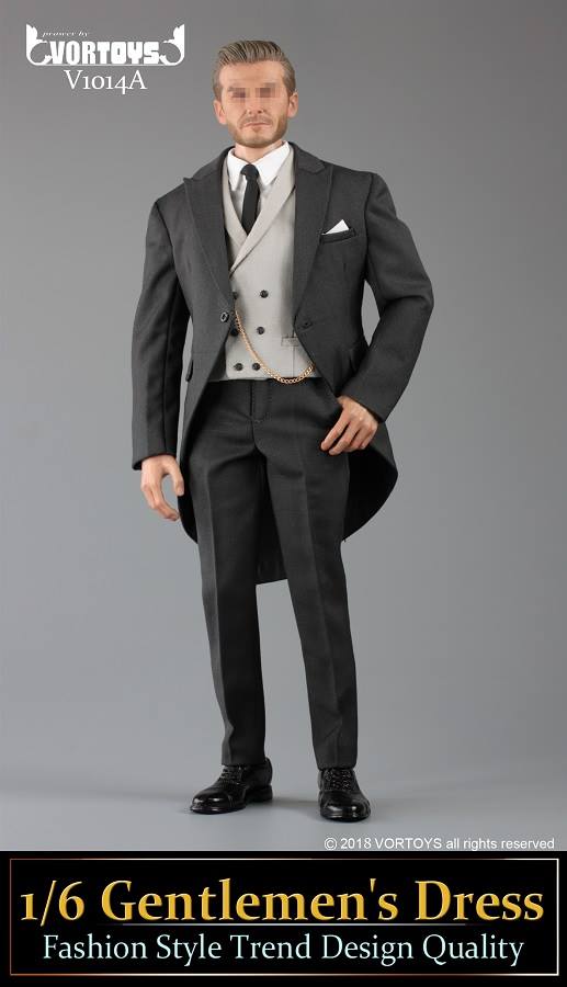 Pedido Traje Gentleman Dress (3 versiones) marca Vortoys V1014 escala 1/6