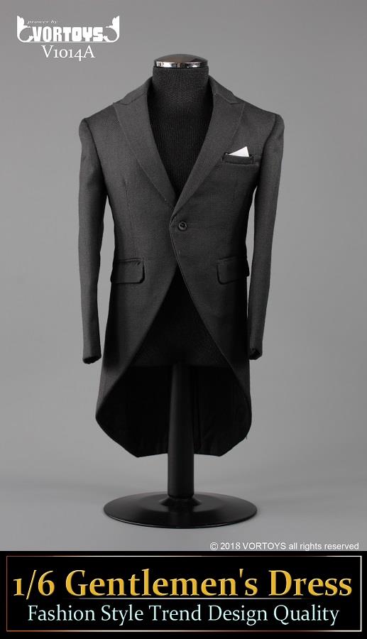 Pedido Traje Gentleman Dress (3 versiones) marca Vortoys V1014 escala 1/6