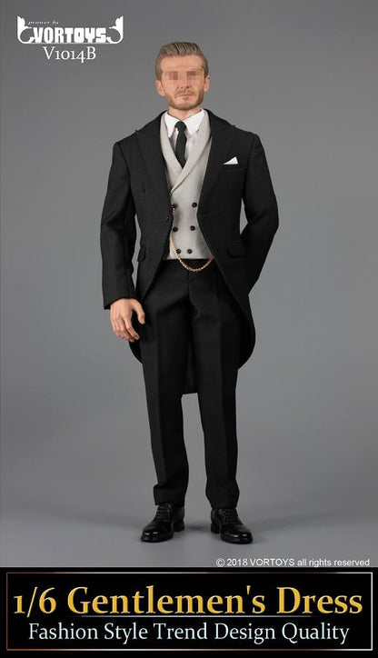 Pedido Traje Gentleman Dress (3 versiones) marca Vortoys V1014 escala 1/6