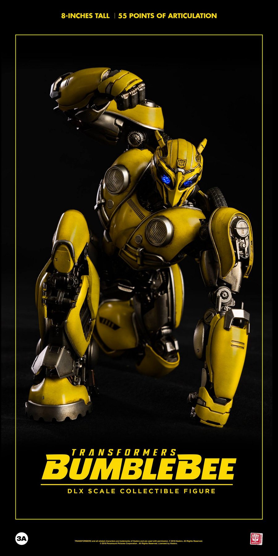 Pedido Figura DLX Bumblebee - Transformers: Bumblebee Movie marca Hasbro x Threezero 3Z0242 (20.3 cm)