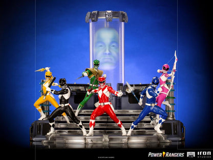 Pedido Estatua Black Ranger - Mighty Morphin Power Rangers - Battle Diorama Series (BDS) - marca Iron Studios escala de arte 1/10