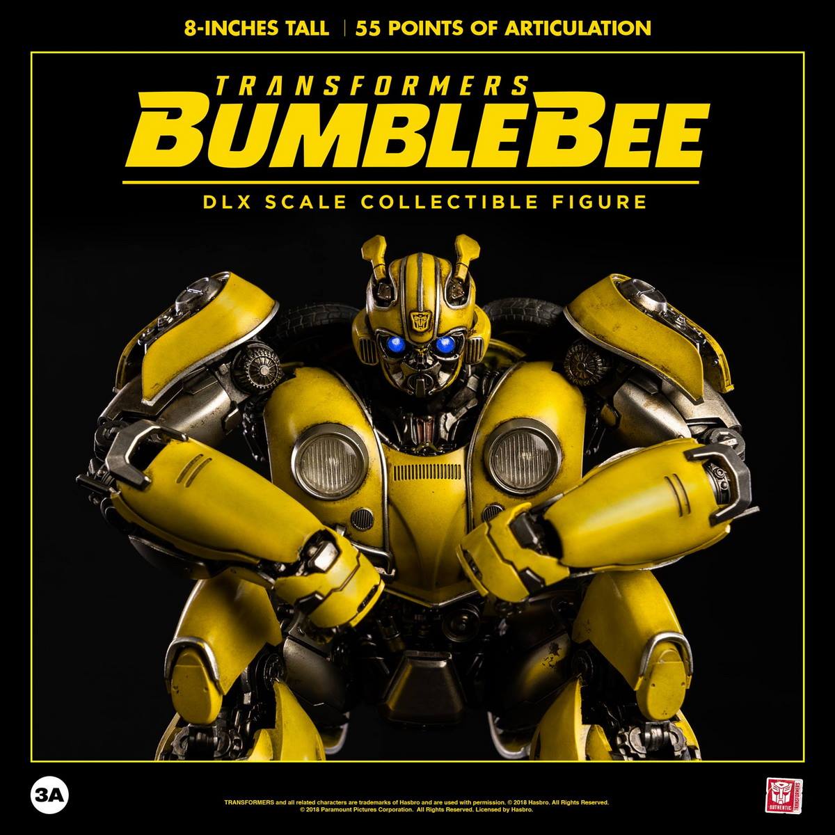 Pedido Figura DLX Bumblebee - Transformers: Bumblebee Movie marca Hasbro x Threezero 3Z0242 (20.3 cm)