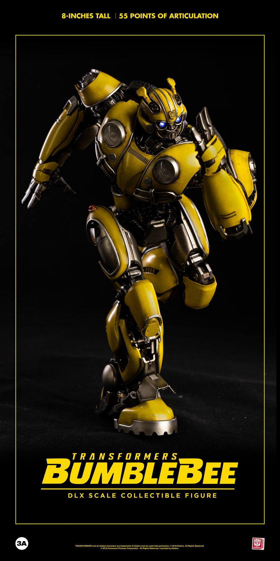 Pedido Figura DLX Bumblebee - Transformers: Bumblebee Movie marca Hasbro x Threezero 3Z0242 (20.3 cm)