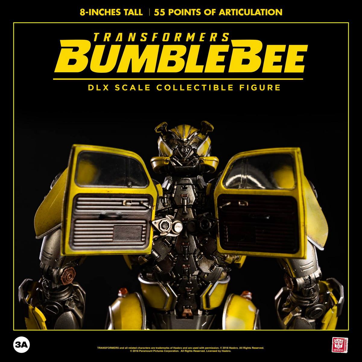 Pedido Figura DLX Bumblebee - Transformers: Bumblebee Movie marca Hasbro x Threezero 3Z0242 (20.3 cm)