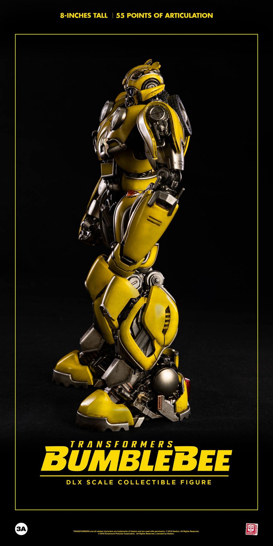 Pedido Figura DLX Bumblebee - Transformers: Bumblebee Movie marca Hasbro x Threezero 3Z0242 (20.3 cm)