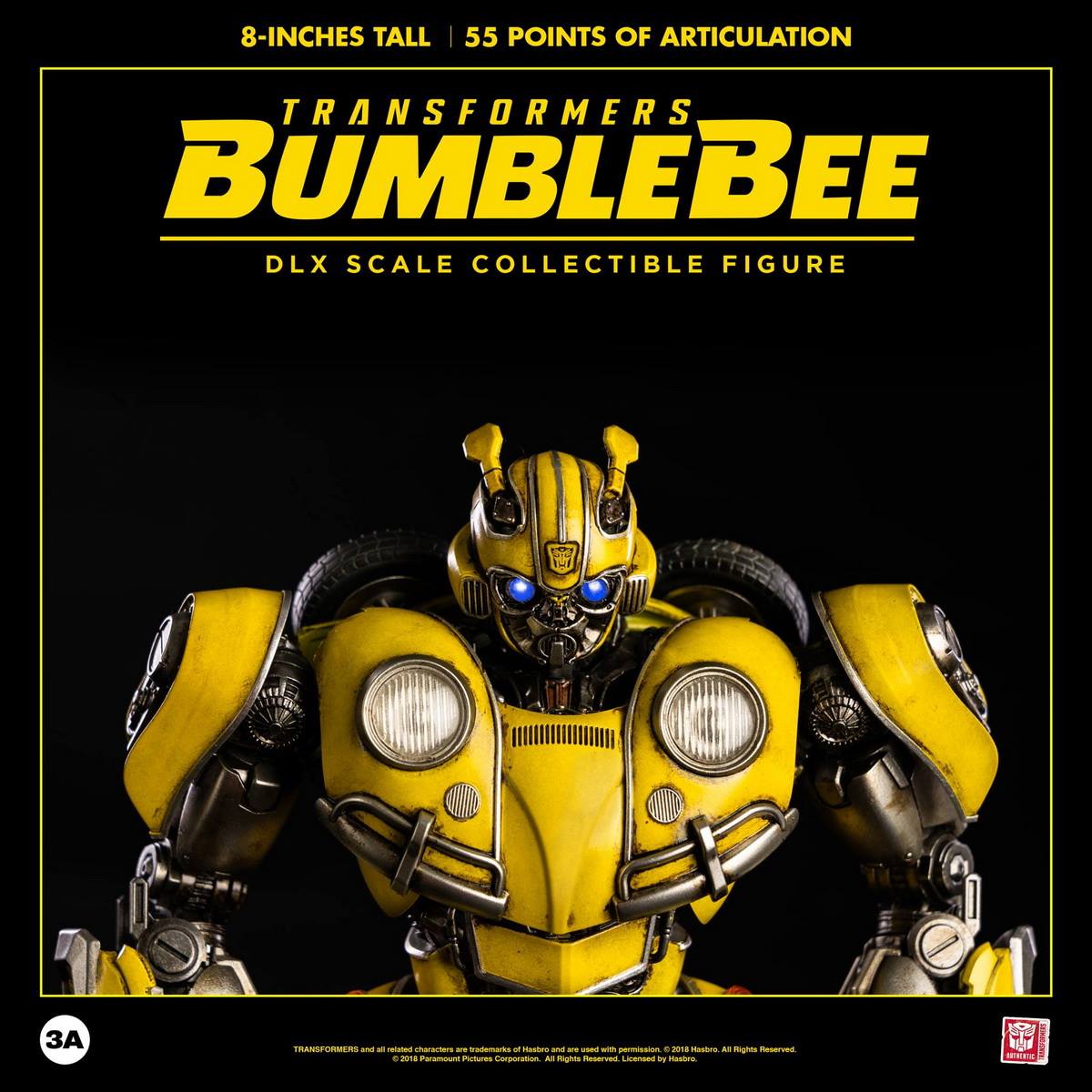 Pedido Figura DLX Bumblebee - Transformers: Bumblebee Movie marca Hasbro x Threezero 3Z0242 (20.3 cm)