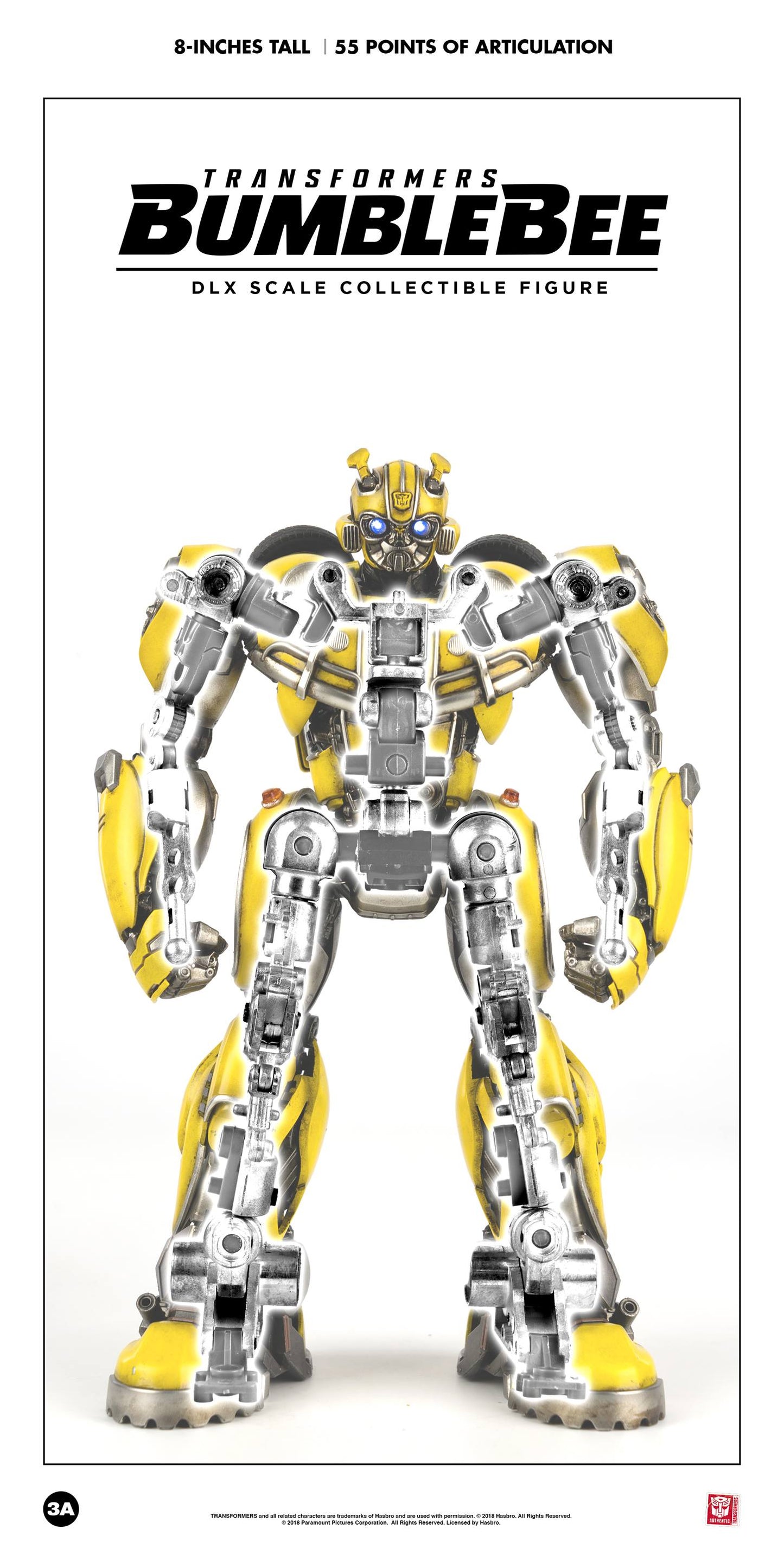 Pedido Figura DLX Bumblebee - Transformers: Bumblebee Movie marca Hasbro x Threezero 3Z0242 (20.3 cm)