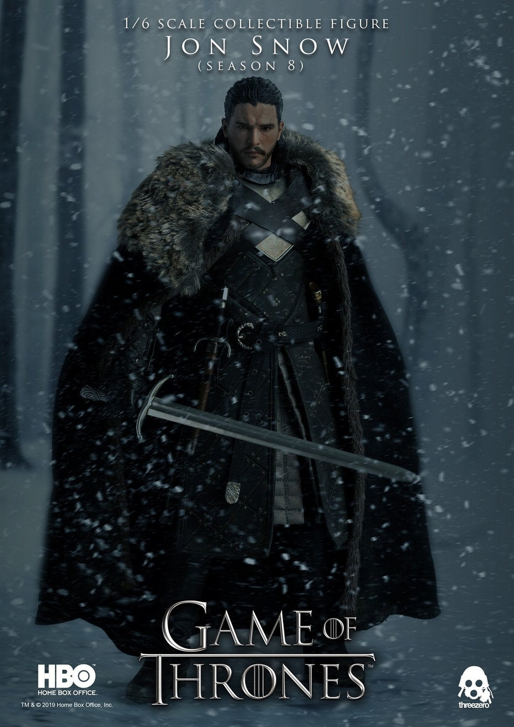 Pedido Figura Jon Snow - Game of Thrones Season 8 marca Threezero 3Z0101 escala 1/6