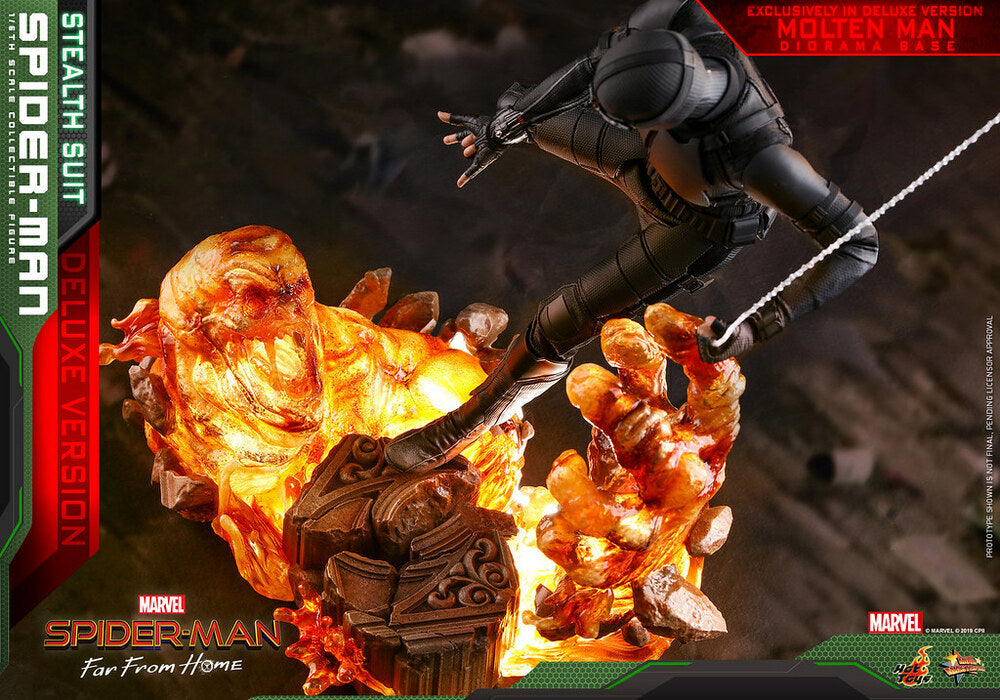 Pedido Figura Spider-Man Stealth Suit (Deluxe version)- Spider-Man: Far From Home marca Hot Toys MMS541 escala 1/6