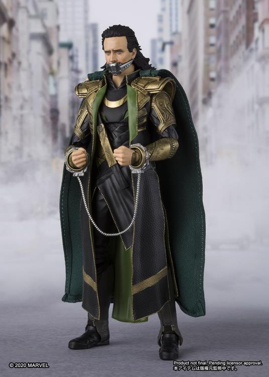 Pedido Figura Loki - The Avengers - S.H.Figuarts marca Bandai Spirits escala pequeña 1/12