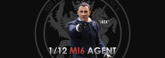 Pedido Figura Ml6 Agent Jack marca DID XM80003 escala pequeña 1/12
