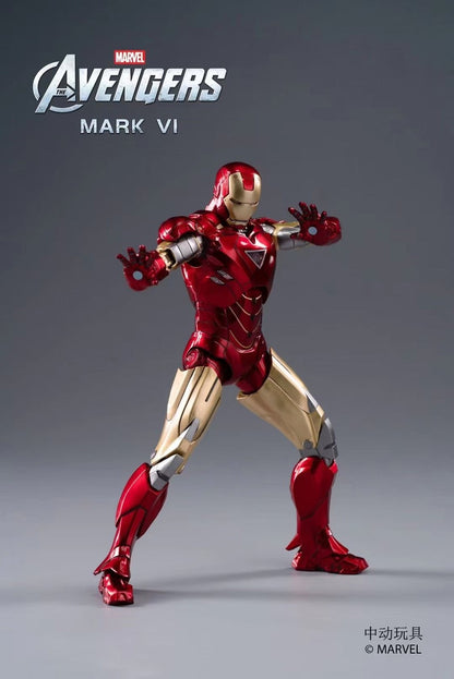 Pedido Figura Iron Man Mark VI (versión LED) - Avengers marca ZD Toys escala pequeña 1/10 (18 cm)