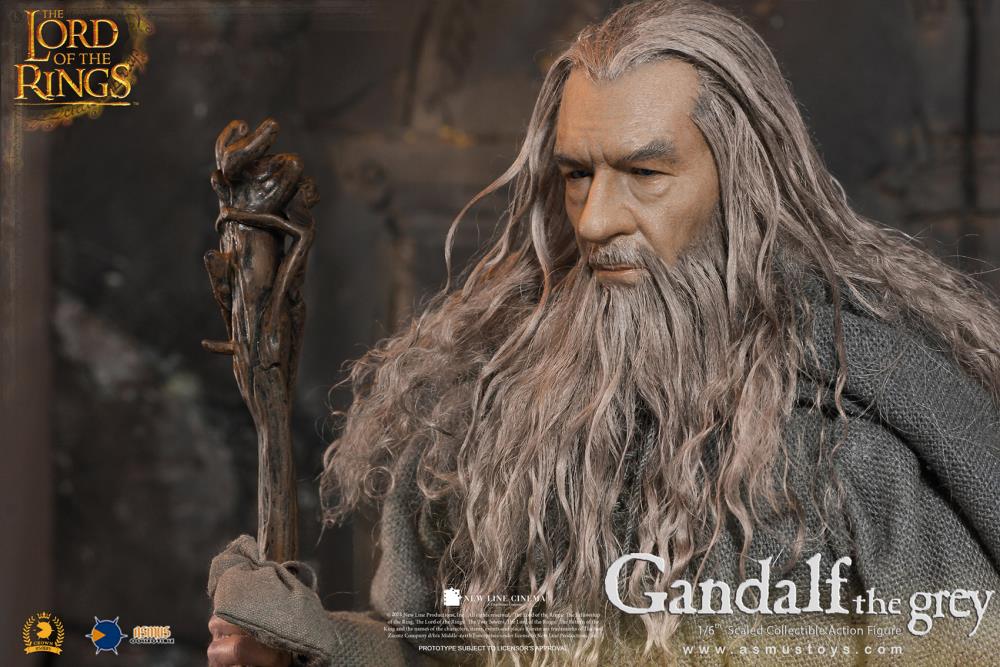 Preventa Figura Gandalf The Grey - The Lord of the Rings marca Asmus Toys Crown Series CRW001 escala 1/6