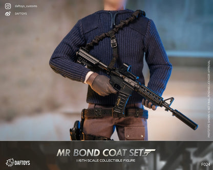 Preventa Set de Ropa Mr. Bond marca Daftoys F024 escala 1/6