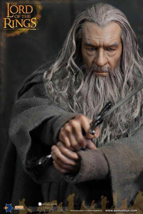 Preventa Figura Gandalf The Grey - The Lord of the Rings marca Asmus Toys Crown Series CRW001 escala 1/6