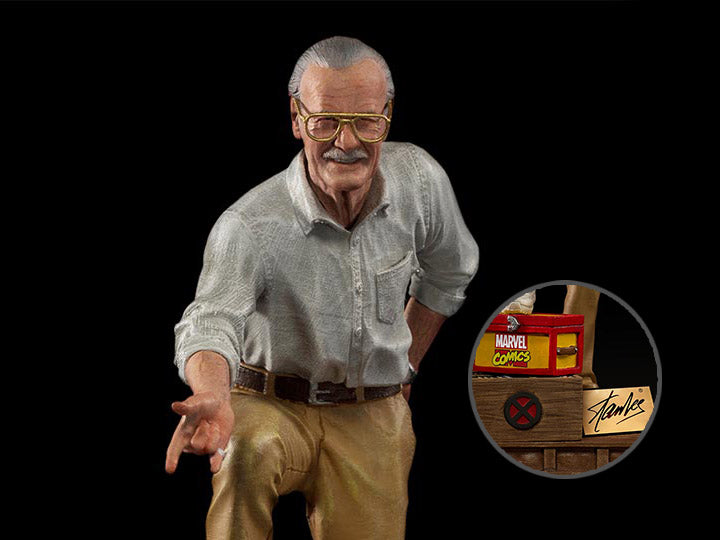 Pedido Estatua Stan Lee - Deluxe - marca Iron Studios escala de arte 1/10