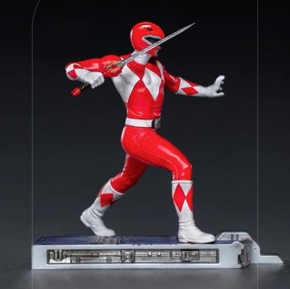Pedido Estatua Red Ranger - Mighty Morphin Power Rangers - Battle Diorama Series (BDS) - marca Iron Studios escala de arte 1/10