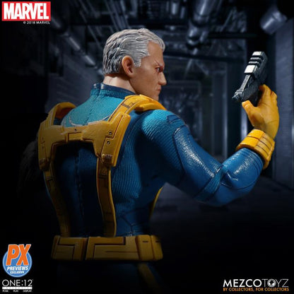 Pedido Figura Cable PX Previews Exclusive - Marvel One:12 Collective marca Mezco Toyz escala pequeña 1/12