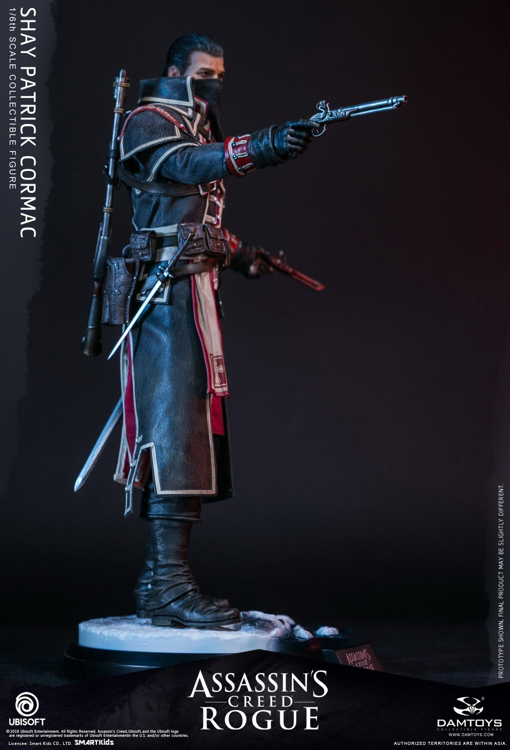 Pedido Figura Shay Patrick Cormac en Assassin's Creed Rogue marca Damtoys DMS011 escala 1/6