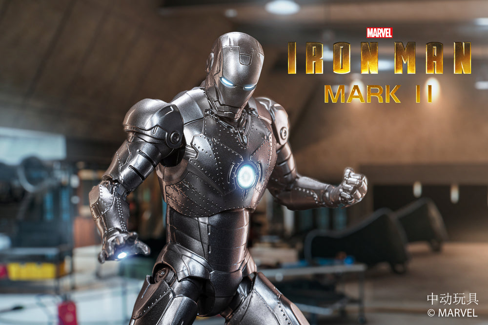 Pedido Figura Iron Man Mark II (versión LED) marca ZD Toys escala pequeña 1/10 (18 cm)