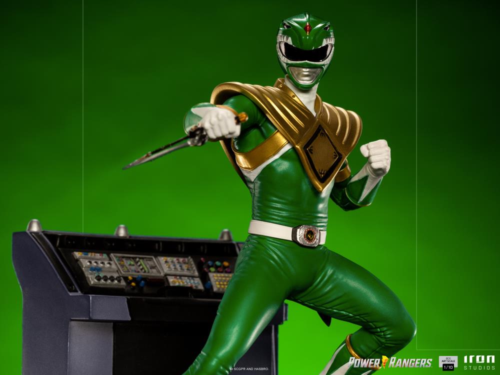 Pedido Estatua Green Ranger - Mighty Morphin Power Rangers - Battle Diorama Series (BDS) - marca Iron Studios escala de arte 1/10