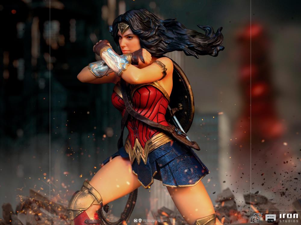 Pedido Estatua Wonder Woman - Zack Snyder's Justice League - Battle Diorama Series (BDS) - marca Iron Studios escala de arte 1/10