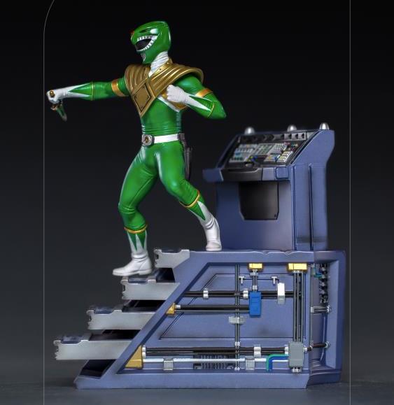 Pedido Estatua Green Ranger - Mighty Morphin Power Rangers - Battle Diorama Series (BDS) - marca Iron Studios escala de arte 1/10