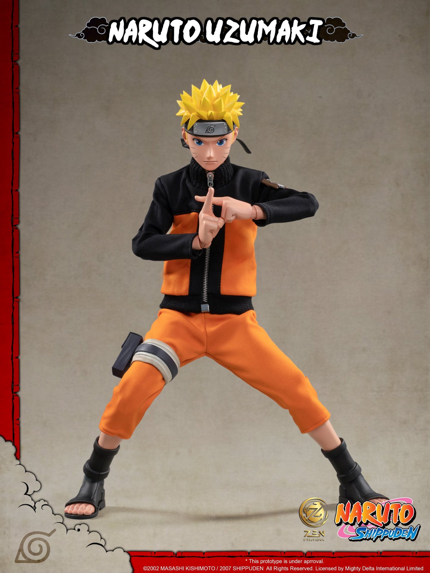 Pedido Figura Naruto Uzumaki (Ultimate version) marca Zen Creations PAF001 escala 1/6