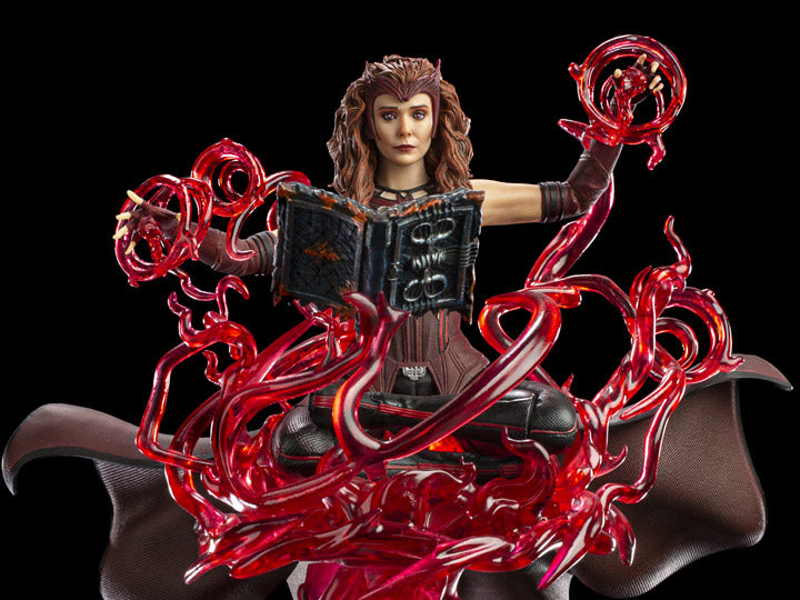 Pedido Estatua Scarlet Witch Deluxe - WandaVision marca Iron Studios escala de arte 1/10