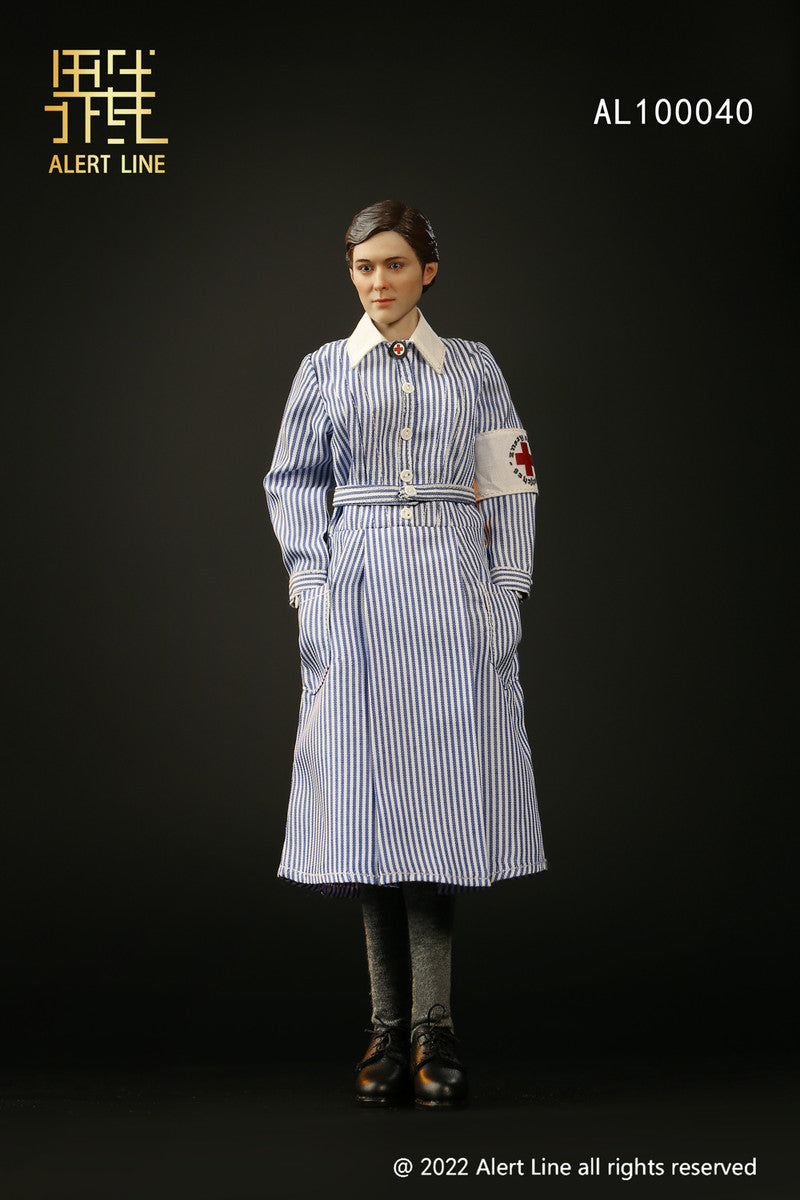 Pedido Figura WWII German Nurse marca Alert Line AL100040 escala 1/6