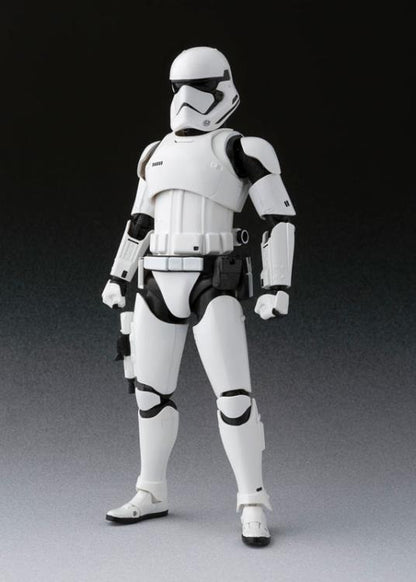 Pedido Figura First Order Stormtrooper - Star Wars: The Last Jedi - S.H.Figuarts marca Bandai Spirits escala pequeña 1/12