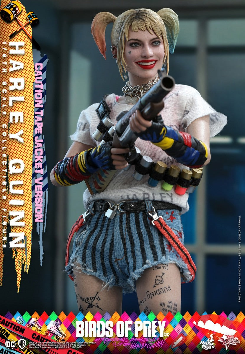 Pedido Figura Harley Quinn (Caution Tape Jacket Version) - Birds of Prey marca Hot Toys MMS566 escala 1/6