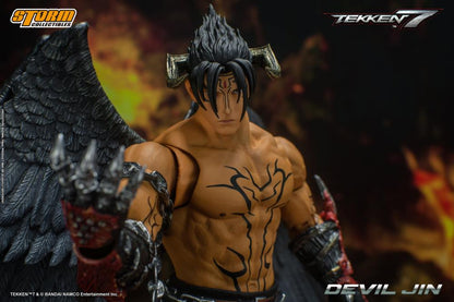Pedido Figura Devil Jin - Tekken 7 marca Storm Collectibles escala pequeña 1/12