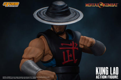 Pedido Figura Kung Lao - Mortal Kombat 2 VS Series marca Storm Collectibles escala pequeña 1/12