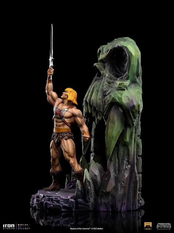Pedido Estatua He-Man Deluxe - Masters of the Universe - marca Iron Studios escala de arte 1/10