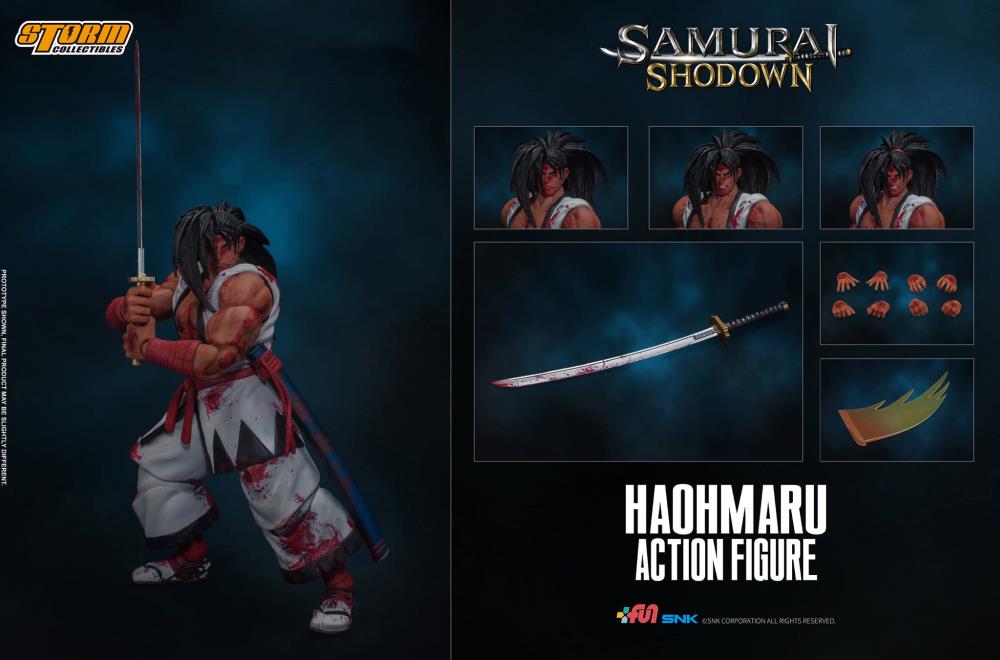 Pedido Figura Haohmaru (Bloody version) - Samurai Shodown marca Storm Collectibles escala pequeña 1/12