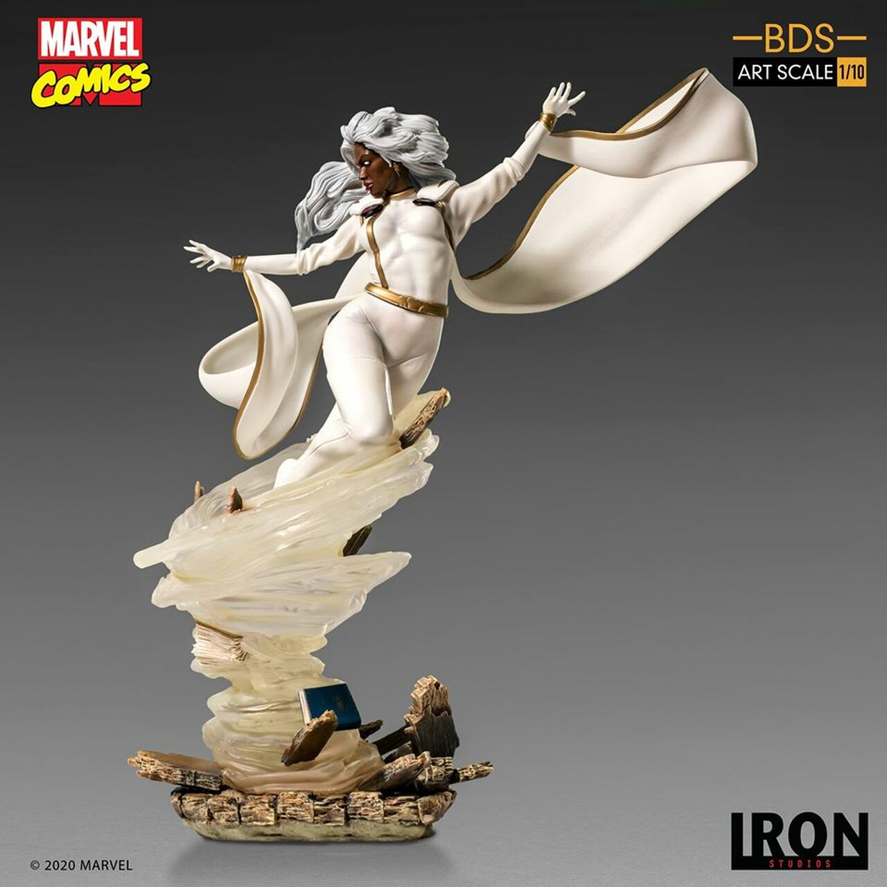 Pedido Estatua Storm - X-Men - Marvel Comics marca Iron Studios - Battle Diorama Series (DBS) escala de arte 1/10