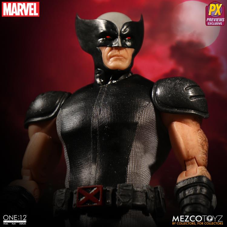 Pedido Figura Wolverine (X-Force) PX Previews Exclusive - Marvel - One:12 Collective marca Mezco Toyz escala pequeña 1/12