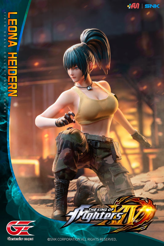 Pedido Figura Leona Heidern - SNK The King of Fighters XIV marca Genesis Emen KOF-LO01 escala 1/6