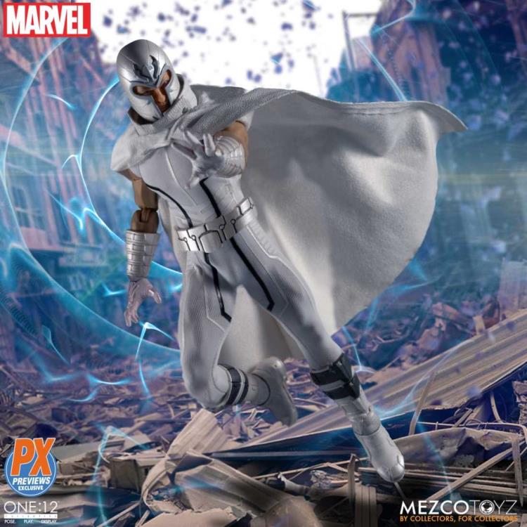 Pedido Figura Magneto (Marvel Now Edition) PX Previews Exclusive - One:12 Collective marca Mezco Toyz escala pequeña 1/12