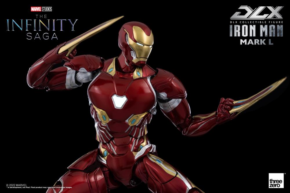 Pedido Figura DLX Iron Man Mark L (50) - Avengers: Infinity Saga marca Threezero 3Z0249 escala pequeña 1/12