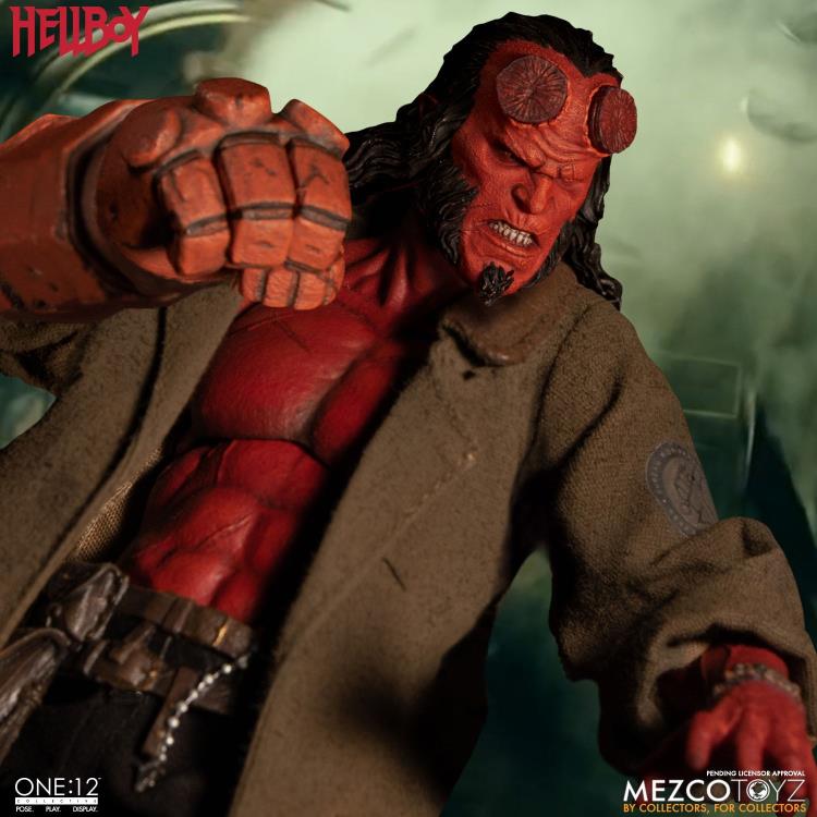 Pedido Figura Hellboy (2019) - One:12 Collective marca Mezco Toyz escala pequeña 1/12