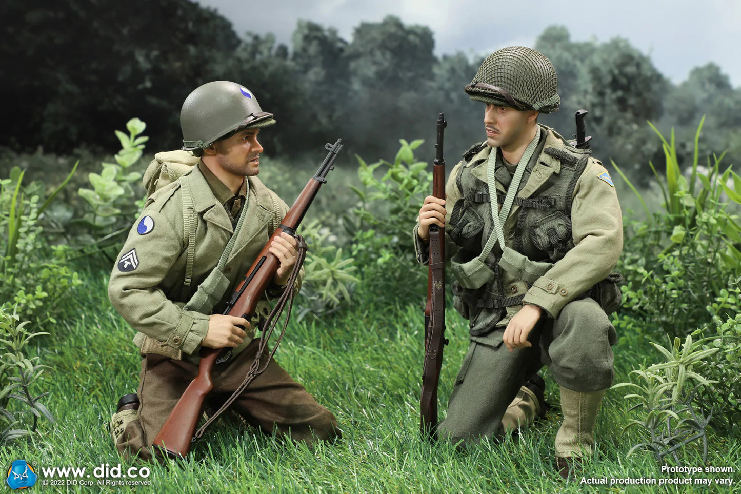 Pedido Figura Corporal Upham - WWII US 29th Infantry Technician marca DID A80156 escala 1/6