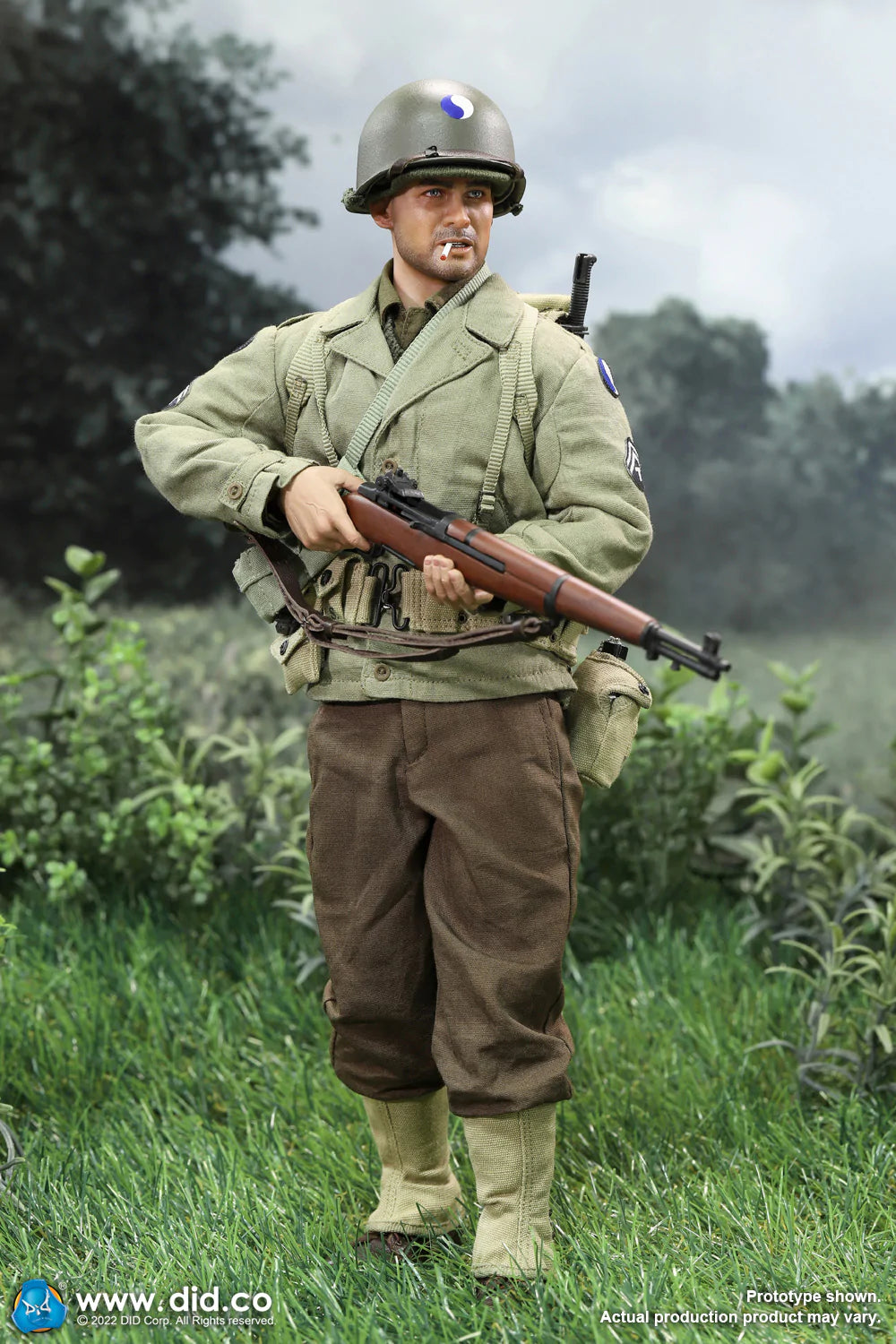 Pedido Figura Corporal Upham - WWII US 29th Infantry Technician marca DID A80156 escala 1/6