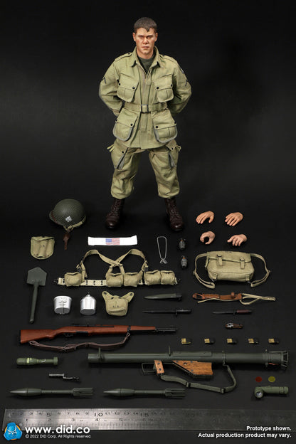 Pedido Figura Ryan 2.0 (Deluxe Edition) - WWII US 101st Airborne Division marca DID A80161S escala 1/6
