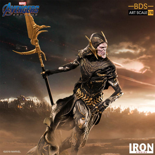 [PEDIDO] Estatua Corvus Glaive - Avengers: Endgame - Battle Diorama Series (BDS) - marca Iron Studios escala de arte 1/10
