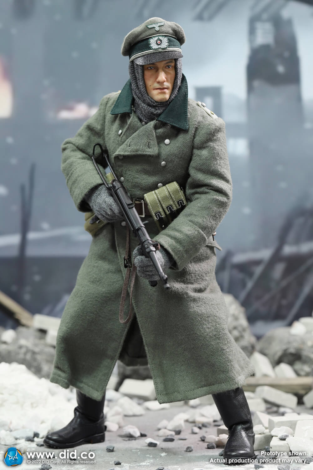 Pedido Figura Winter - WWII German WH Infantry Oberleutnant marca DID D80159 escala 1/6