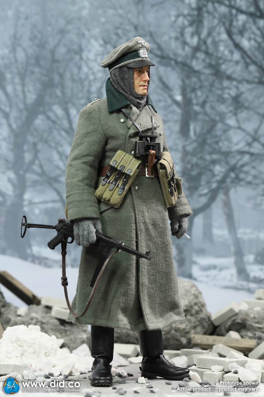 Pedido Figura Winter - WWII German WH Infantry Oberleutnant marca DID D80159 escala 1/6